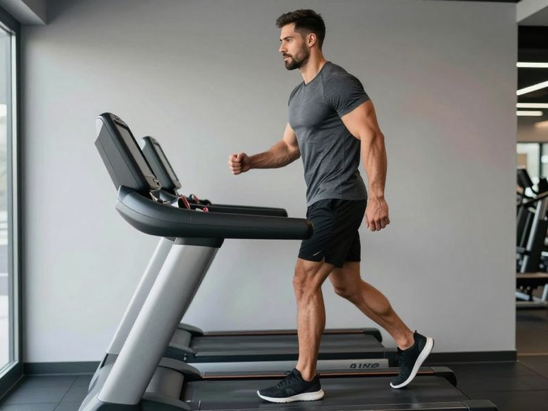 Incline Treadmill Walk: demonstration photo